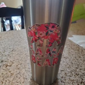 Tervis stainless steel 30oz hot/cold cup Mama Bear